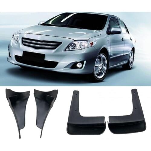 45% Hot Sales!!! 4Pcs Mud Flaps Splash Mudguards Fenders Dirt Guards for Toyota RAV4 2009-2013