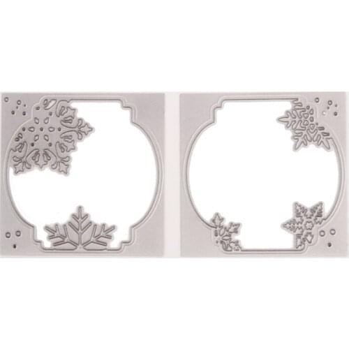 68UE Leaf Frame Metal Cutting Dies Stencil DIY Scrapbooking Album Paper Card Template Mold Embossing Decoration