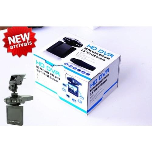 HD Portable DVR with 2.5" TFT LCD Screen Recorder Vehicle Backup Car Cameras 270 HD198