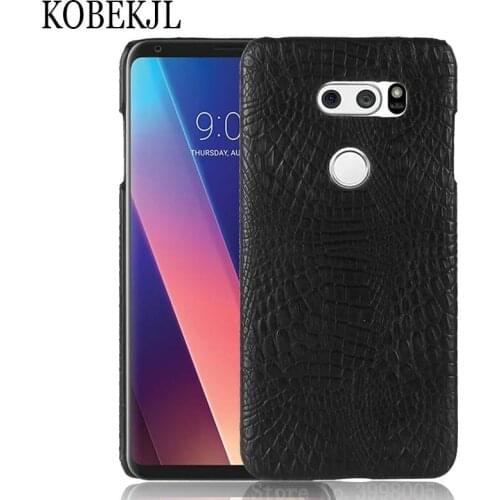 For LG V30 Case LG V30 Case Cover 6.0" Crocodile PU Leather Phone Case For LG V30 V 30 H930 H933 LG V30+ LGV30 Plus H930DS Case