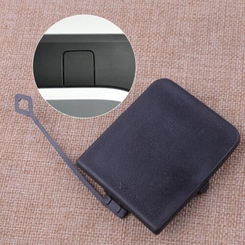 CITALL Car Right Rear Bumper Tow Eye Hook Cover Cap 6.7x5.8 cm 51127303816 Fit for BMW X1 E84 2013 2014 2015