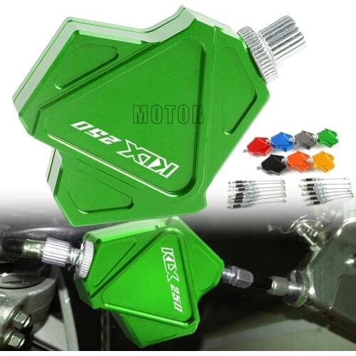 For Kawasaki KLX250/D-TRACKER250 1993-2016 KLX 250/D-TRACKER Motorcycle CNC Dirt Pit Bike Clutch Lever Easy Pull Cable System