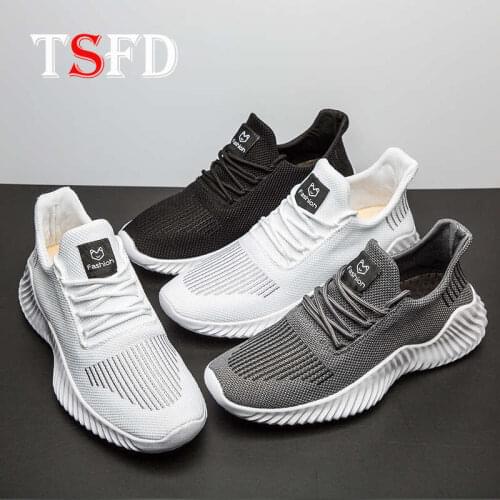 Lac-up Man Casual Shoes for Men Brands Breathable Lightweight Flat Fashion Comfort Soft Mens Sneakers Summer Running Shoe AC
