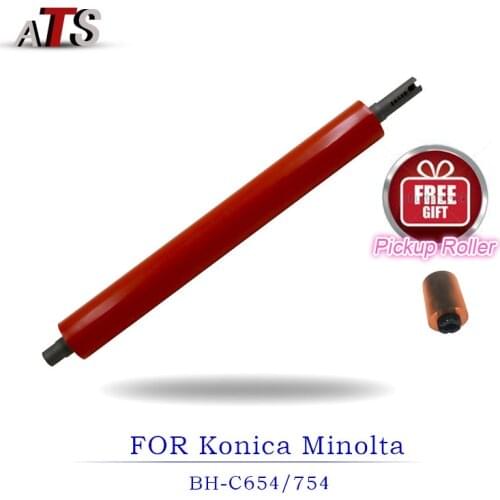 1PCS Pressure roller photocopier Lower Fuser Roller For Konica Minolta Bizhub C654 C754 Copier Parts Photocopy Machine fitting