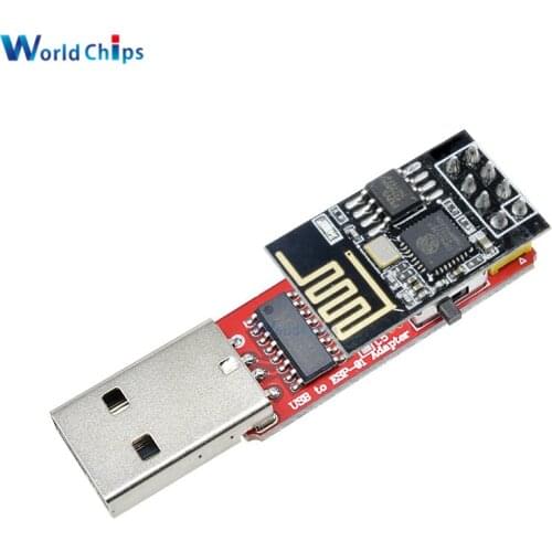 ESP-01 ESP-01S ESP01 ESP01S Wireless Wifi Developent Board Module CH340G CH340 USB to ESP8266 Serial Wi-Fi Adapter for Arduino