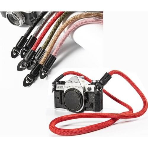 10pcs Strong Nylon Camera strap Rope Shoulder Neck Belt for Canon EOS M100 M200 M50 M6 SONY A6300 A6600 OLYMPUS PEN-F e-pl8