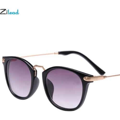 Zilead -1/-1.5/-2/-2.5/-3/-3.5/-4 Myopia Sunglasses Women ForNearsighted Glasses Classic Oval Metal Frame Sunglasses For Myopia