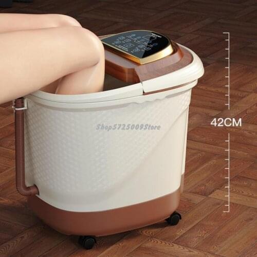 Foot Bath Electric Massage Household Automatic Heating Constant Temperature Artifact Foot Bath Foot Therapy Machine Fo