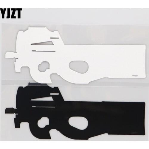 YJZT 16.1CM*6.4CM Weapon Bow Car Stickers Pattern Personalized Decorative Vinyl Decals 1A-0498