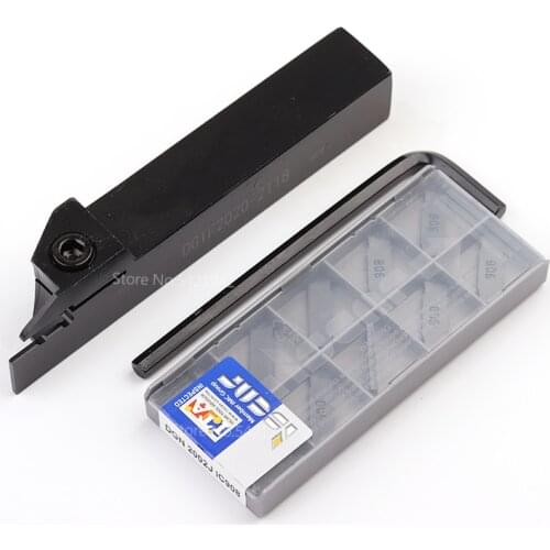 10PCS DGN 3003J DGN 2002J 3mm 2mm grooving carbide insert + 1PC DGTR2020-2T18 DGTR1616-2T18 DGTR1616 3T20 Turning holder set