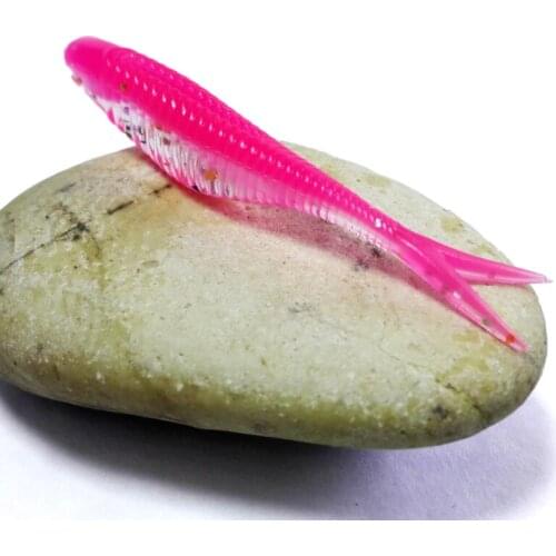 2021 New 6cm 1.5g small soft squid tail fish soft bait Temptation fork tail soft bait