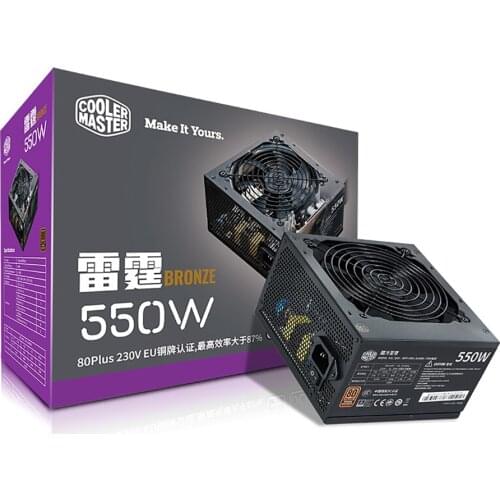 Cooler Master Thunderclap MWE 500/550/600/650/700/750W Desktop computer power supply 80PLUS Bronze Certification