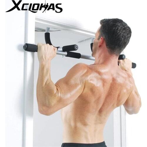 XC LOHAS Door Frame Pull Up Bar Indoor Fitness Chin Up Horizontal Bar Home Gym Push Up Training Bar Workout Fitness Equipment