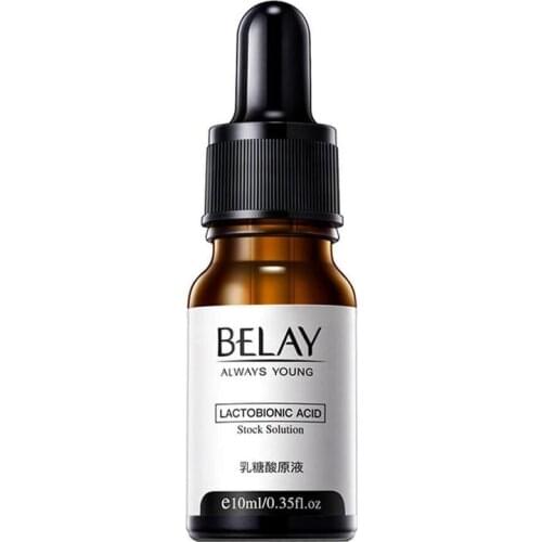 10ml Lactobionic Acid Essence Stock Solution Anti And Acne Cleansing And Shrinking Pore Essence
