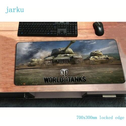 World of Tanks mouse pad best 700x300mm cute gaming mousepad new gamer mouse mat pad keyboard computer padmouse laptop play mats