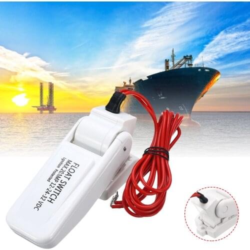 Boat Accessories 12V Bilge Pump Switch Combination Suit Water Marine Level Controller DC Flow Automatic Electric Sensor Switch