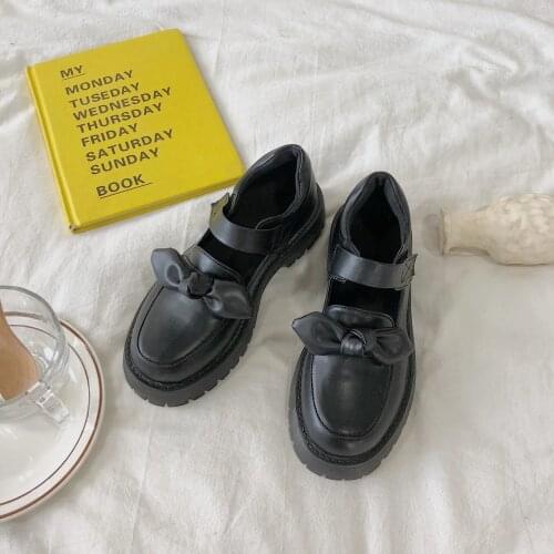 Small leather shoes womens new Korean version of Mary Jane Japanese shoes in the spring of 2021