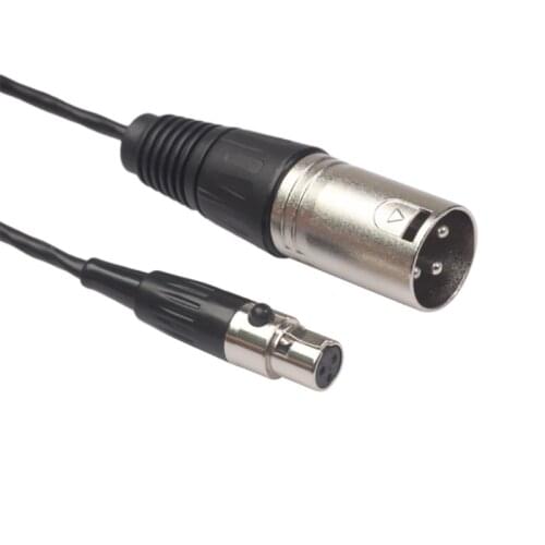 Mini XLR 0.3m large three-core female to Canon camera camera microphone audio and video adapter cable