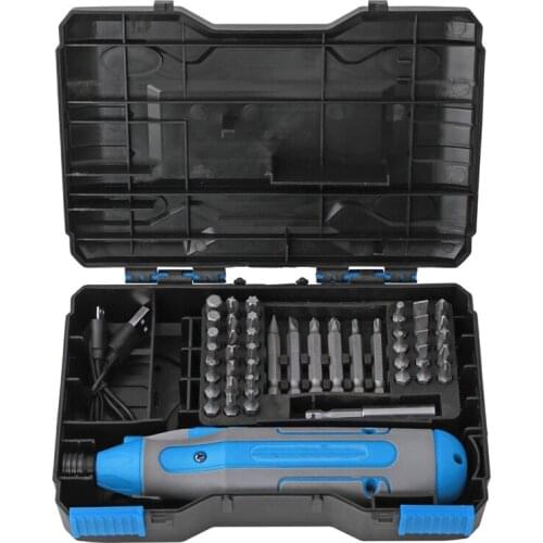 ABSF 44Pc Electric Screwdriver Set USB Rechargeable Wireless Screwdriver Set Forward and Reverse Cordless Screwdriver