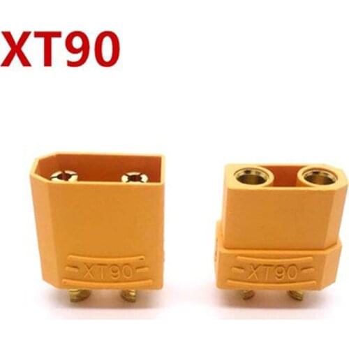 5Pairs XT90 connectors 4.5MM banana head male female XT90 connector for imax b6 charger for RC hobby model lipo battery