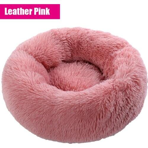 Luxury S Dog Bed Round Pet Lounger Cushion For Small Medium Large Dogs & Cat Winter Dog Kennel Puppy Mat Pet Bed