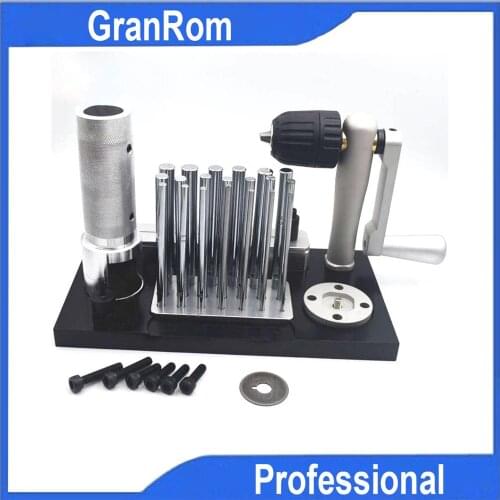 Stainless Steel Wire Drawing Machine Desktop Industrial Small Tightener Hand Manual Reel Winding Tool