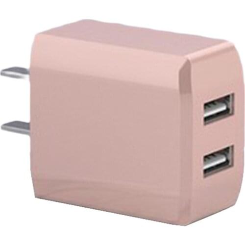 Universal Liquid Colorful USB Plug Fast Charge 5V 2A Dual USB Port Adapter Mobile Phone Safe Charge For Android