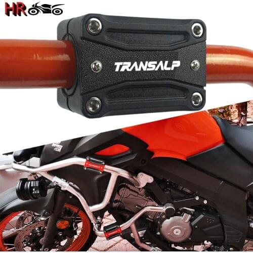 High Quality Motorcycle Engine Guard Protection Bumper For HONDA TRANSALP700 TRANSALP 600 650 700 XLV Decorative Block Crash Bar