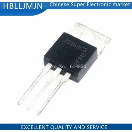 10PCS 20N60 20N60C3 SPP20N60C3 TO220
