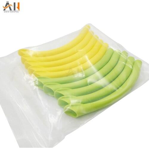 10pcs Dental Accessories Strong Sucking Tips / Plastic strong Suction Nozzle Dental Material Oral disposable Autoclavable