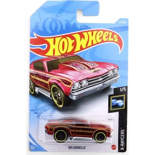 2021-77 Hot Wheels 69 CHEVELLE Mini Alloy Coupe 1/64 Metal Diecast Model Car Kids Toys Gift