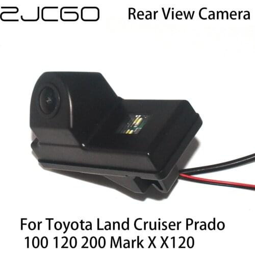 ZJCGO Car Rear View Reverse Back Up Parking Camera for Toyota Land Cruiser Prado 100 120 200 Mark X X120