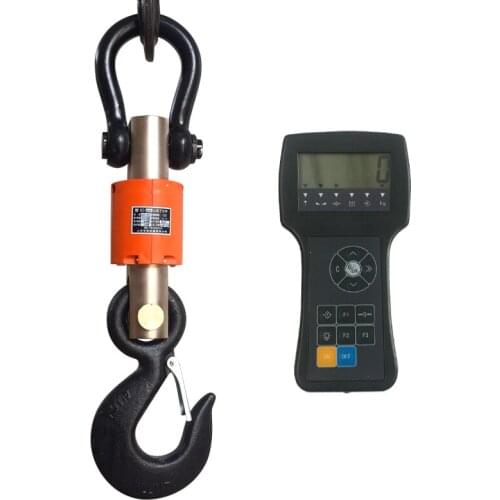 Wireless Digital Electronic Crane Scale With 200M Remote Control Handle 3T