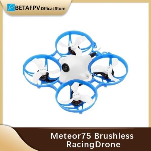 BETAFPV Meteor75 1S 75mm Whoop Quadcopter FPV Racing RC Drone PNP/BNF M01 AIO Camera VTX 1102 18000KV Motors