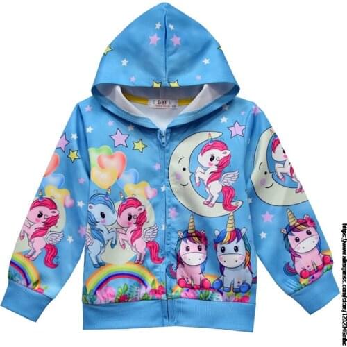 Kids My Little Baby girl pony Jackets for Girls' Jackets Spring Autumn New Childrens Jackets Tops Little Boys Girls Baby Coat