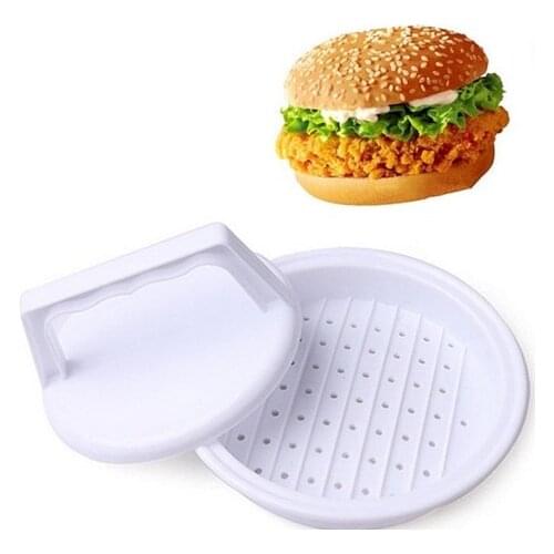 [ Fly Eagle ]Hamburger Patty Maker Press Mold Machine Microwave Tupper Meat Patties Shaper