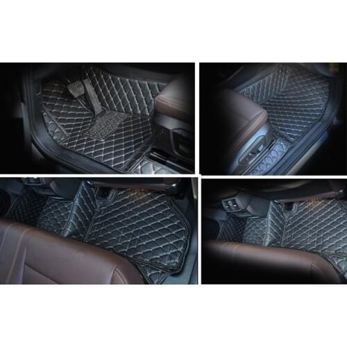Good quality! Full set car floor mats for BMW X3 F25 2017-2011 waterproof wear-resisting carpets for BMW X3 2015,Free shipping