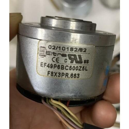 EF49P6BC500Z5L F8X3PR encoder , used in good condition . 80% appearance new , good working , free shipping