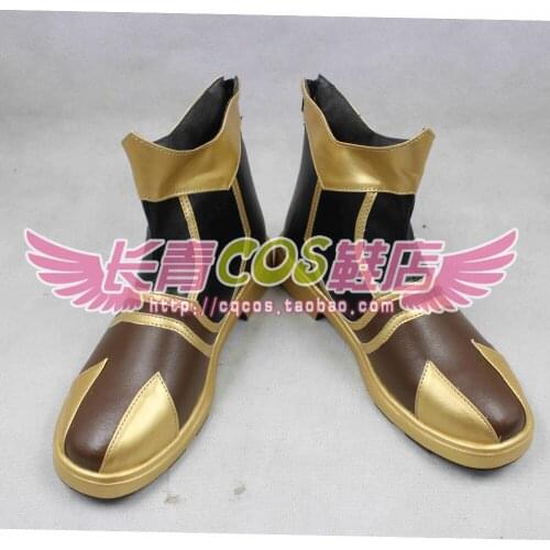 Kingdom Hearts Terra Adult Cosplay Short Shoes Boots C006