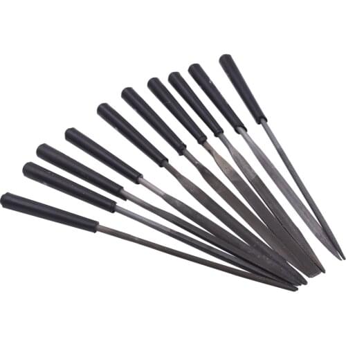 10pcs 140mm Diamond Coated Needle File Set Hand Tools Needle Mini File Set for Ceramic Glass Gem Stone Hobbies and Crafts