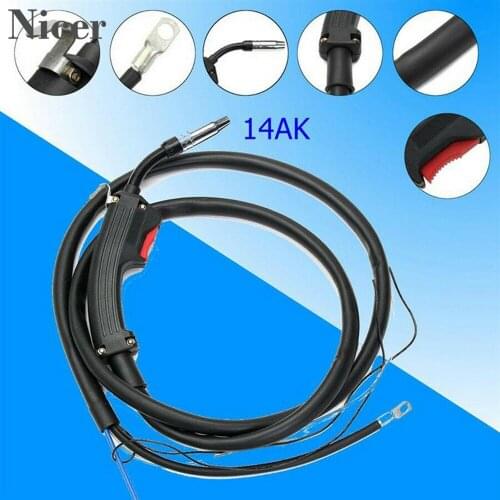 Split Welding Gun Gas-Electricity Replacement Mig Welding Machine Welding Tool 2.5M 15 Split Gas Shielded Welding Tools