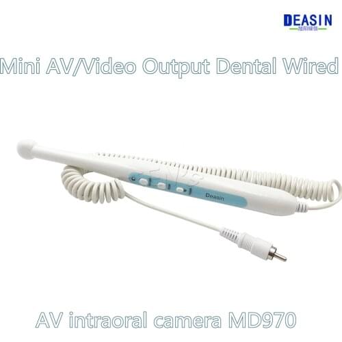 Deasin Dental High Quality Mini AV/Video Output Dental Wired AV Intraoral Camera MD970 Video/RCA Rechargeable Intra Oral Camera