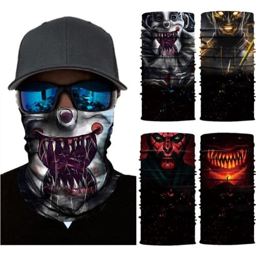 Magic Scarf UV Protection Bandanas Outdoor Sports Cycling Hiking Tube Unisex Multifunction Windproof Fashion Headband Face Mask