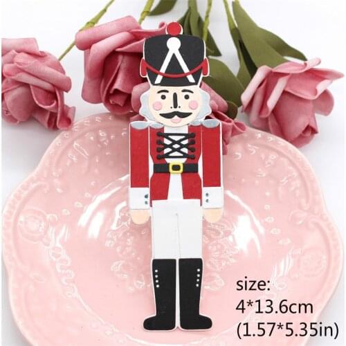 ZFPARTY Christmas Nut Cracker Metal Cutting Dies Stencils for Scrapbooking Stamp/photo album Decorative Embossing Paper Cards