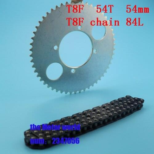 MTGATHER Chain 84 links With 54mm 54t tooth Spare For 47/49cc Bike Mini Moto ATV Electric Scooter New Bicycle
