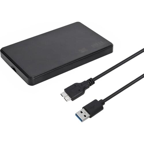 USB 3.0 Hard Drive Case Mobile Enclosure 2.5 inch Serial Port SATA HDD SSD Adapter External Box Support 3TB for Laptop Notebook
