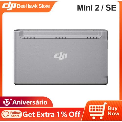 DJI Mavic Mini 2 Two-Way Charging USB Hub Original Multi-Function Power Bank Accessories With Three Batteries in Transform