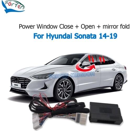 Forten Kingdom Car Auto Window Closer & Open Side Mirror folder unfold Kit For Hyundai Sonata 2014-2019