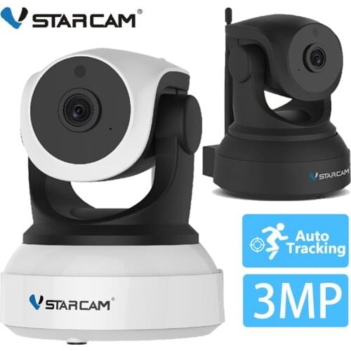 VStarcam New C24S 3MP HD Security IP Camera Wifi Camera Human Auto Tracking IR Night Vision Video Network CCTV Baby monitor Cam