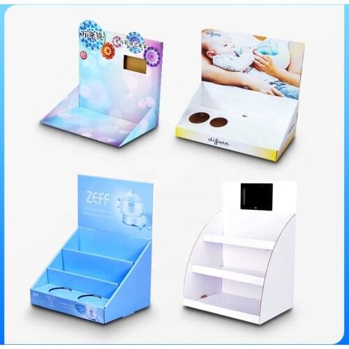 Custom printing Paper boxes colorful counter Display Box ( DX-055)